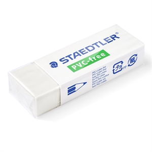 Staedtler Eraser PVC-fri 65x23x13mm